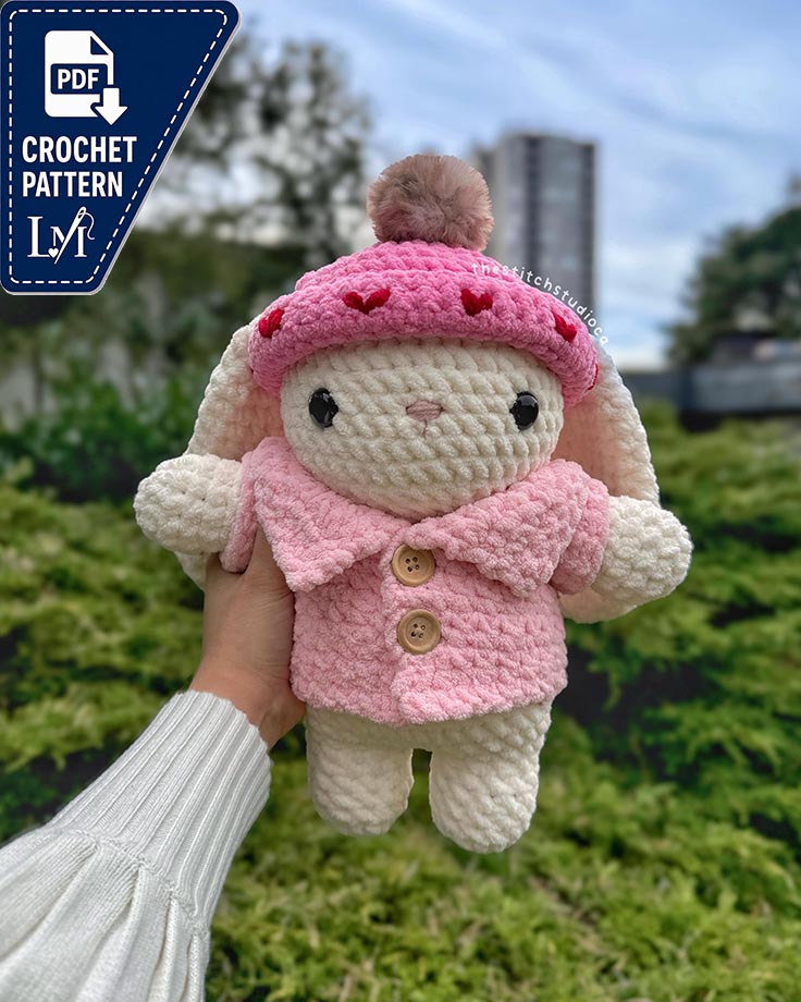 Pajama Bunny Crochet Pattern Ideas for Cozy Amigurumi 2